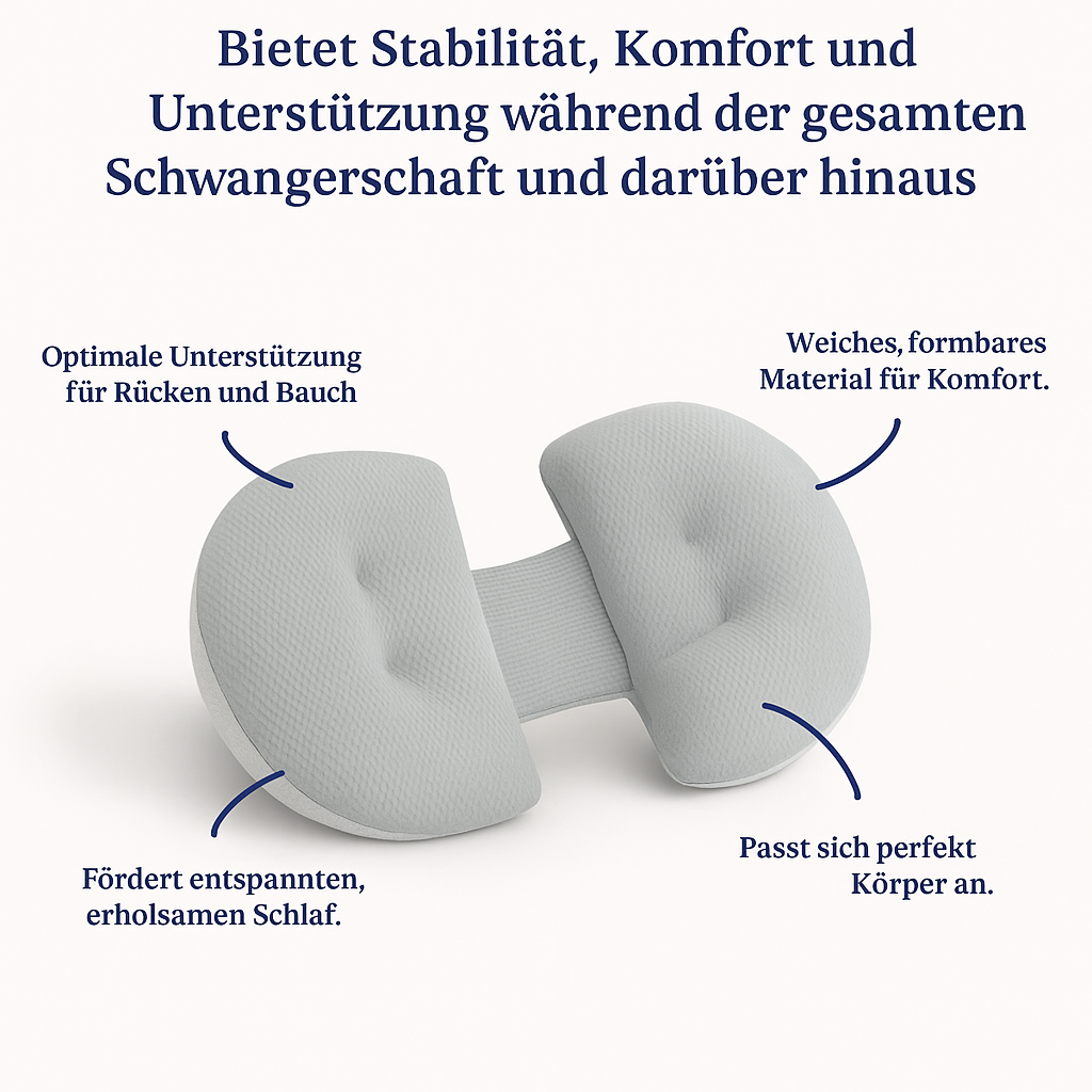 Ergonomisches Schwangerschaftskissen